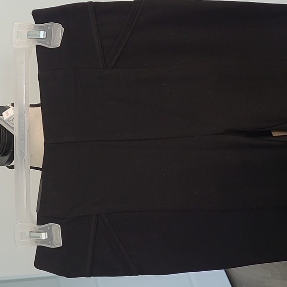 INC International Concepts Size S Regular Fit Boot Leg Black Leggings - Picture 4 of 9